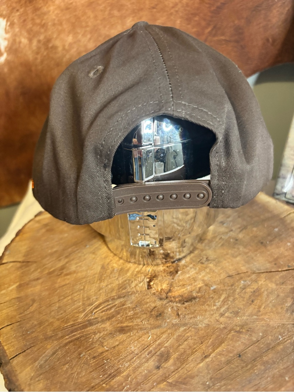 Southern String Hat Co Duck Hunting Rope Hat | Brown Snapback Outdoor Cap 🦌 - Picture 3 of 3